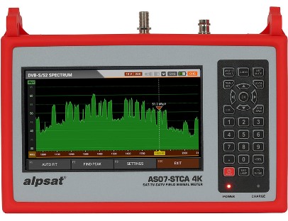 ALPSAT® AS07STCA 4K Combo Field Signal Meter