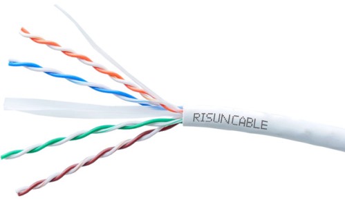 RiSUN® CAT6 UTP 4PR 23AWG CU LSZH Eca White Cable