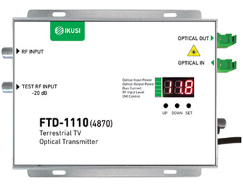 IKUSI® FTD-1110 Optical Transmitter