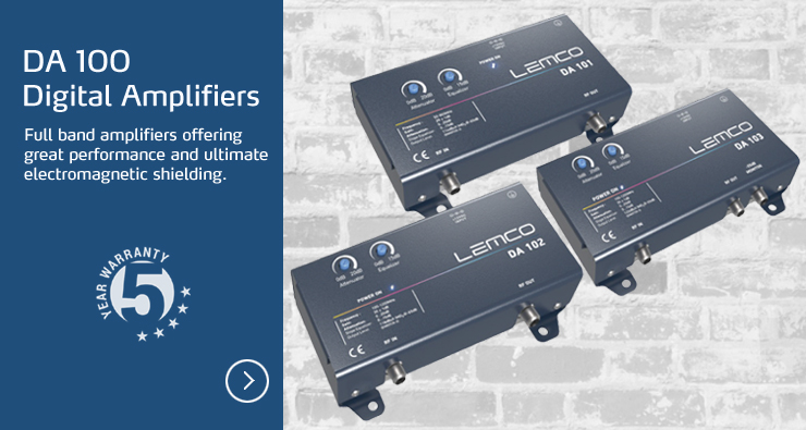 LEMCO® DA100 Full Band Amplifiers