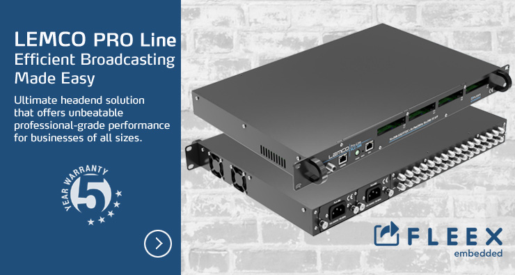 LEMCO PRO Line | Efficient Broadcasting Made Easy