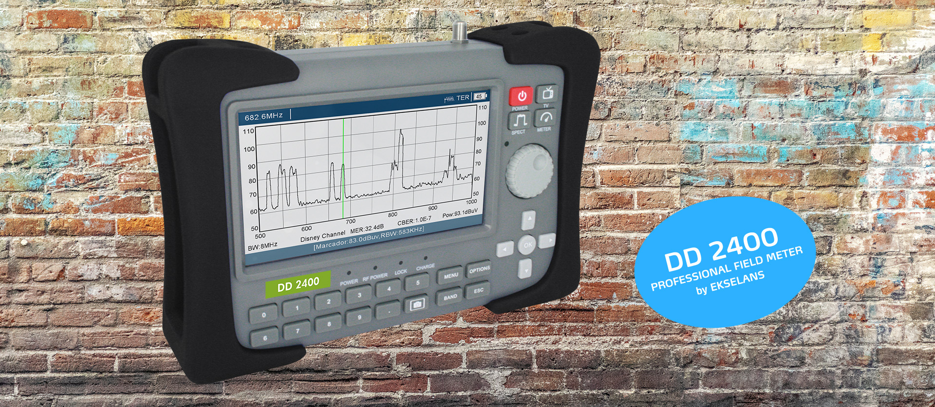 EKSELANS® DD 2400 Professional Field Meter