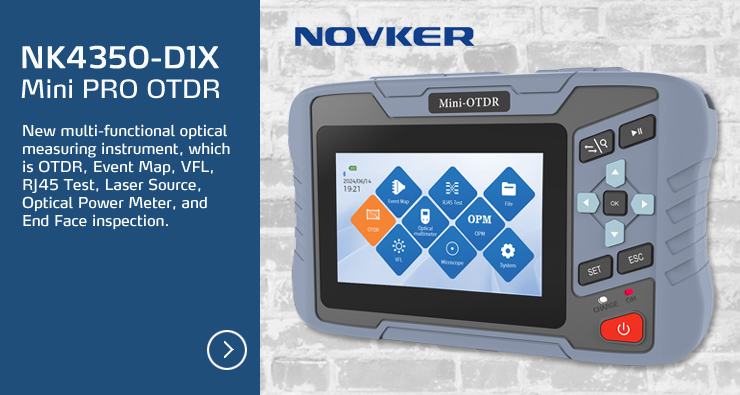 NOVKER NK4350-D1X Mini Pro OTDR