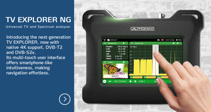 PROMAX® TV EXPLORER NG