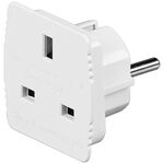 GOOBAY® Power Adaptor UK Jack to CEE 7/4 Plug