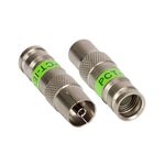 PCT® IECF-9 Female Compression Connector, 10-Pack