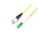 Fiber Patch Cord FC/UPC to LC/APC SX SM, 2 Mtr