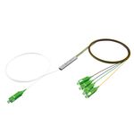 OPTON® PLC 1x4 Splitter Blockless SC/APC