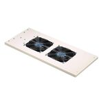 RENTRON® 2-Fan Top Mounted Cooling Kit for 19" Wall Mounted Cabinets