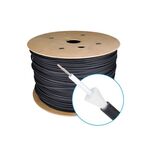 INFRALAN® U-DQ(ZN)BH 8E Dca LSZH black 250 Mtr