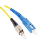 Fiber Patch Cord FC/PC to SC/PC SX SM, 1.5 Mtr