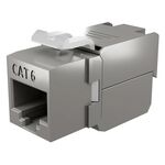OPENETICS® CAT6 FTP RJ45 Slim Keystone Jack, Toolless