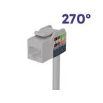 OPENETICS® CAT6 UTP RJ45 270º Keystone Jack