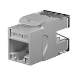 OPENETICS® CAT6A UTP RJ45 90/180º Slim Keystone Jack, White
