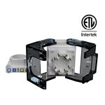 OPENETICS® CAT6A UTP RJ45 Slim Keystone Jack, Toolless, ETL Certificate