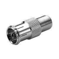FENGER® FI04 IEC Female to F Female Adapter