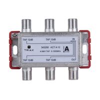TRIAX® ACT-412 Tap 4-Way 12dB 1GHz
