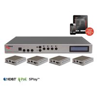TRIAX® HMX-4x4K HDBaseT™ Matrix Kit 5Play