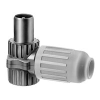 TRIAX KOSWI-3 IEC Coax Male Connector 90º