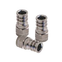 CABELCON® F-59-ALM 3.7/6.4 F Crimp Connector for Mini COAX