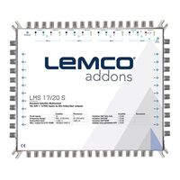LEMCO® LMS-1720S Multiswitch w/ PSU