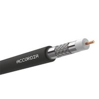 ACCORDIA® SAT+122AW PE Fca Black 500 Mtr