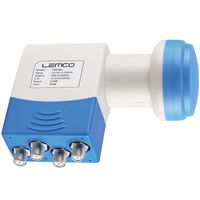 LEMCO® LNB-404 Quad LNB with UV filter