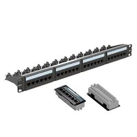 OPENETICS® CAT6A UTP 1U 24-Ports Patch Panel