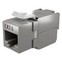 OPENETICS® CAT6 FTP RJ45 Slim Keystone Jack, Toolless