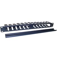 OPENETICS® 19" 1U Cable Guide with Cover