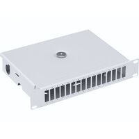 MANTAR® PS 10” 1U 16xDX st Fixed Patch Panel