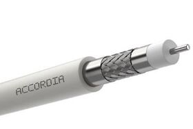 ACCORDIA® DGS-1600 PVC White Coaxial Cable, Drum 500 Mtr