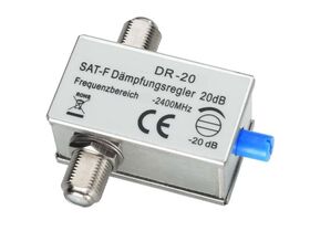 FENGER® DR-20 Adjustable Attenuator 2.4GHz, DC Power Pass