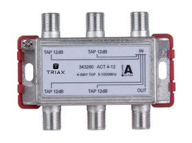 TRIAX® ACT-412 Tap 4-Way 12dB 1GHz