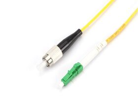 Fiber Patch Cord FC/UPC to LC/APC SX SM, 2 Mtr