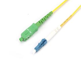 Fiber Patch Cord SC/APC to LC/UPC SX SM, 2 Mtr