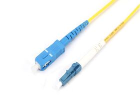 Fiber Patch Cord SC/UPC to LC/UPC SX SM, 2 Mtr