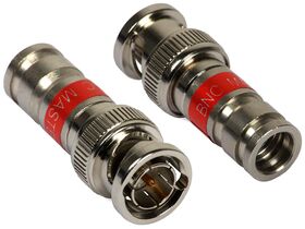 MASTER® BNC-59 Male Compression Connector, 10-Pack