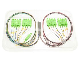 OPTON® PLC 1x16 Splitter Blockless SC/APC