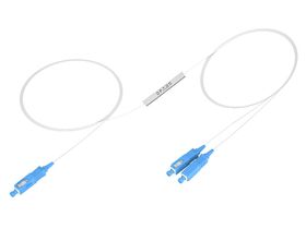 OPTON® PLC 1x2 Splitter Blockless, SC/UPC connectors