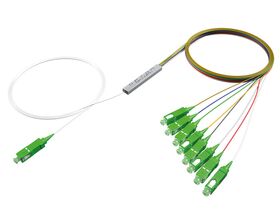 OPTON® PLC 1x8 Splitter Blockless SC/APC