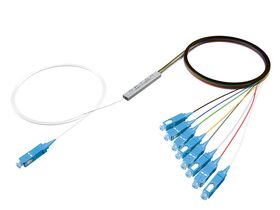 OPTON® PLC 1x8 Splitter Blockless SC/UPC