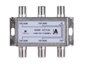 TRIAX® ACT-420 Tap 4-Way 20dB 1GHz