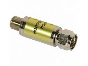 TONNA® F-Type 10dB Fixed Attenuator 2.4GHz, DC Power Pass