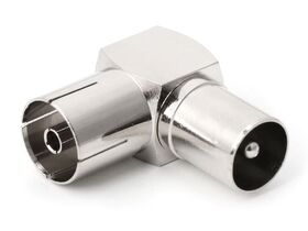 LEMCO® LAC-009 IEC M to F RA Adapter, 10-Pack