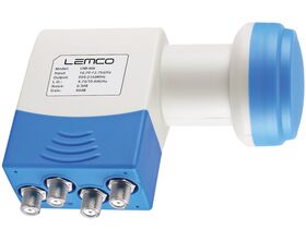 LEMCO® LNB-404 Quad LNB with UV filter