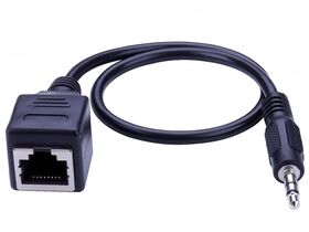 FENGER® RJ45F/3.5M Stereo Adapter Cable