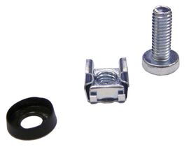 OPENETICS® Cage Nut, Screw & Washer, 50-Pack