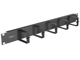 EKSELANS® 19" 1U 5-Ring Cable Manager