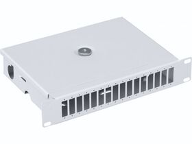 MANTAR® PS 10” 1U 16xDX st Fixed Patch Panel